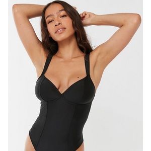 Our from Under Valentina Satin Bodysuit size L